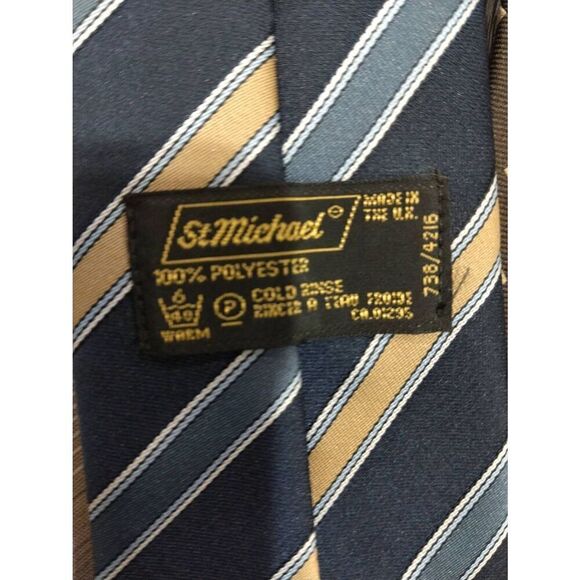 6 Vintage St. Michael Ties from England - Picture 1 of 16
